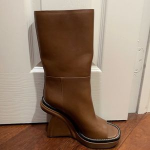 New Marni open toe boots size 40